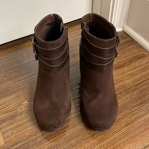 Torrid Brown Booties